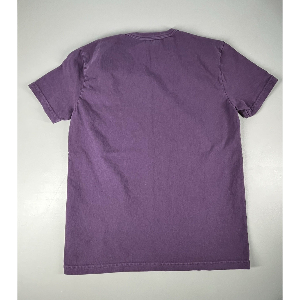 American Giant Classic Cotton Crew Tee Womens Extra Small Purple T Shirt - Picture 2 of 9